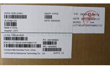 Lenovo 5CB1J23821 COVER Upper Case ASM_RUS L82TK_DT