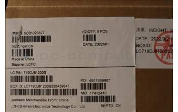 Lenovo 5CB1J23827 COVER Upper Case ASM_SWS L82TK_DT