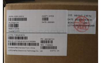 Lenovo 5CB1J30312 COVER Upper Case ASM_JPN L82TK_UG