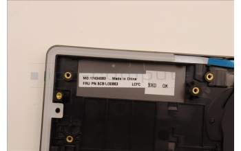 Lenovo 5CB1J30863 COVER Upper Case ASM_GRE L82UH FP BL