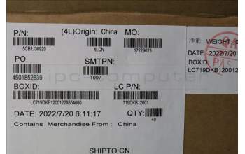 Lenovo 5CB1J30920 COVER Hinge Cover L82U9 SG