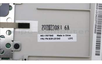Lenovo 5CB1J31342 COVER Upper Case ASM_TC L82U9 CGWH