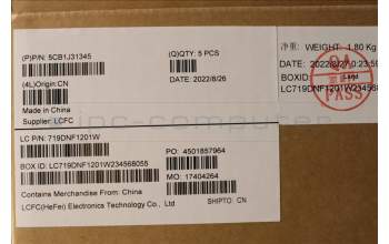 Lenovo 5CB1J31345 COVER Upper Case ASM_UKE L82U9 CGWH