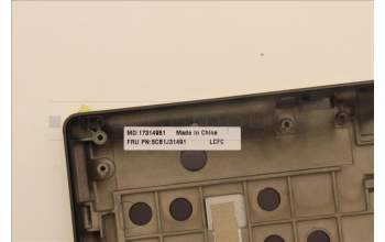 Lenovo 5CB1J31491 COVER Upper Case ASM_USA ENG L82UG OG_WH