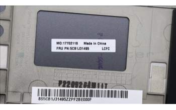 Lenovo 5CB1J31495 COVER Upper Case ASM_GER L82UG OG_WH
