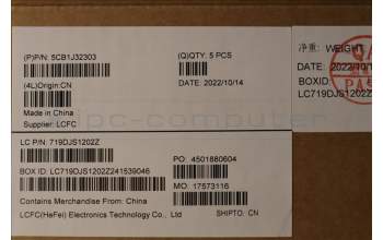 Lenovo 5CB1J32303 COVER Upper Case ASM_NORDIC L82UG SG_WH