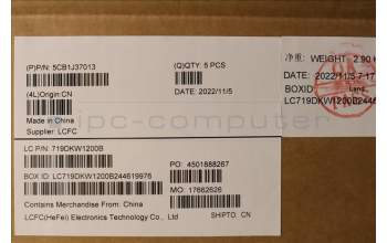 Lenovo 5CB1J37013 COVER Upper Case ASM_POR L82TL SG