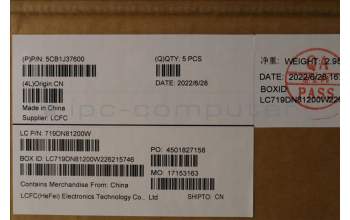 Lenovo 5CB1J37600 COVER Upper Case ASM_UKE L82V6 NFP_AB