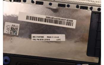 Lenovo 5CB1J37616 COVER Upper Case ASM_NORDIC L82V6 NFP_AB