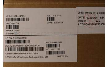 Lenovo 5CB1J37644 COVER Upper Case ASM_ARA L82V6 NFP_CG