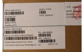 Lenovo 5CB1J51014 COVER Upper Case ASM_ENG L82UU CG