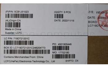 Lenovo 5CB1J51023 COVER Upper Case ASM_HUN L82UU CG