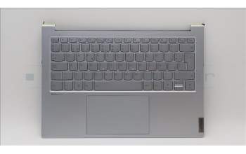 Lenovo 5CB1J51033 C-Cover with keyboard,Spanish,Cloud Grey