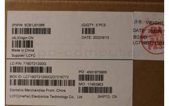 Lenovo 5CB1J51066 COVER Upper Case ASM_SPA L82UU SG