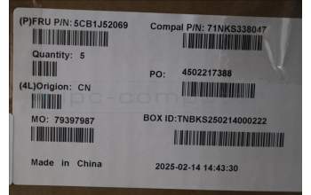 Lenovo 5CB1J52069 COVER UpperCaseASM_EURO ENG C82VG FP CG