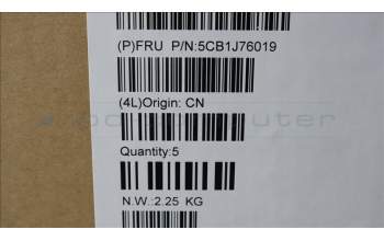 Lenovo 5CB1J76019 COVER Upper Case ASM_ARA H82WUSTGY