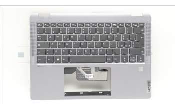 Lenovo 5CB1K20818 C-Cover with keyboard, Italian, Arctic Grey, UK
