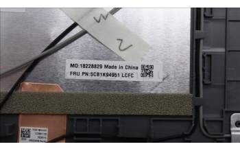 Lenovo 5CB1K94951 COVER Upper Case ASM_GER L82XB AG BL