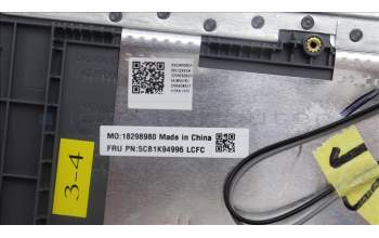 Lenovo 5CB1K94996 COVER Upper Case ASM_SWS L82XB AG NBL