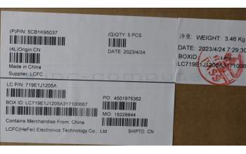 Lenovo 5CB1K95037 COVER Upper Case ASM_UKE L82XB AGFP NBL