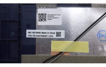 Lenovo 5CB1K95201 COVER Upper Case ASM_EURO ENG L82XM ABBL