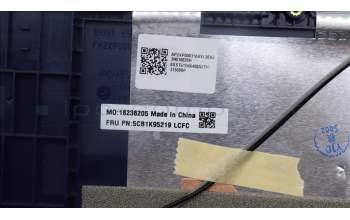 Lenovo 5CB1K95219 COVER Upper Case ASM_SPA L82XM AB BL