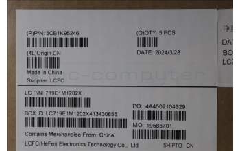 Lenovo 5CB1K95246 COVER Upper Case ASM_NORDIC L82XM AB NBL