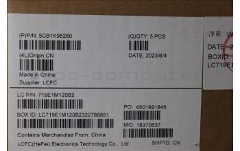 Lenovo 5CB1K95260 COVER Upper Case ASM_BEL L82XM ABFP BL