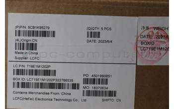 Lenovo 5CB1K95279 COVER Upper Case ASM_NORDIC L82XM ABFPBL