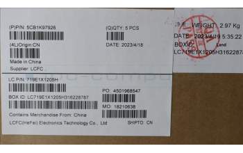 Lenovo 5CB1K97926 COVER Upper Case ASM_FRA L82XL NFP AG BL