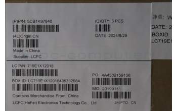 Lenovo 5CB1K97940 COVER Upper Case ASM_POR L82XL NFP AG BL