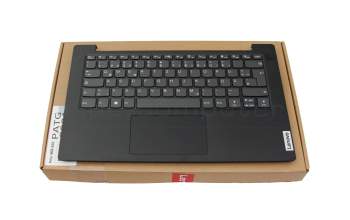5CB1K98087 original Lenovo keyboard incl. topcase DE (german) grey/black