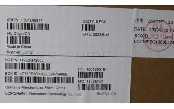 Lenovo 5CB1L09947 COVER Upper Case ASM_LA SPA L82WQWHWTWOL
