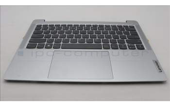 Lenovo 5CB1L10836 C-Cover with keyboard,US English Euro,Cloud Grey,Backlight,Non_Fingerprint