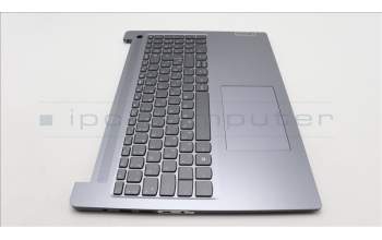 Lenovo 5CB1L14796 C-Cover with keyboard,Hungarian,Arctic Grey,Backlight,FingerPrint