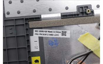 Lenovo 5CB1L14983 COVER Upper Case ASM_NORDIC L82XRNFPAGBL