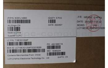 Lenovo 5CB1L14993 COVER Upper Case ASM_UKR L82XR NFP AG BL