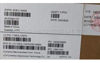 Lenovo 5CB1L16459 COVER Upper Case ASM_EURO ENG L82XQABNBL