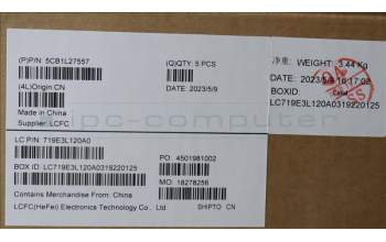 Lenovo 5CB1L27557 COVER Upper Case ASM_CZE/SLK L82XQ AGNBL