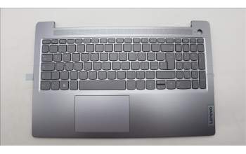 Lenovo 5CB1L28198 C-Cover with keyboard,Italian,Arctic Grey,Backlight,FingerPrint