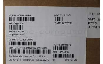 Lenovo 5CB1L30148 COVER Upper Case ASM_UKE L82XN NFP AB