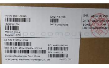 Lenovo 5CB1L30149 COVER Upper Case ASM_ITA L82XN NFP AB