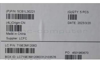 Lenovo 5CB1L30221 COVER Upper Case ASM_RUS L82XN NFP AG