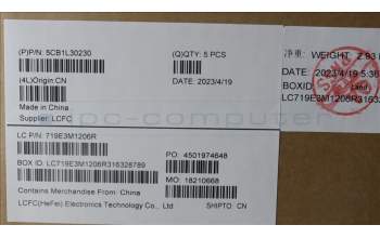 Lenovo 5CB1L30230 COVER Upper Case ASM_BEL L82XN NFP AG