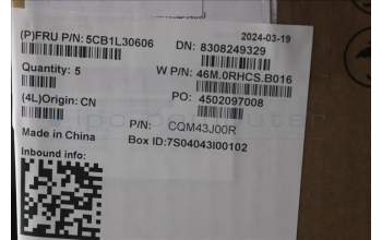 Lenovo 5CB1L30606 COVER Upper Case ASM_FRA W 82Y0 AB BL