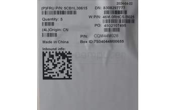 Lenovo 5CB1L30615 COVER Upper Case ASM_BEL W 82Y0 AB BL