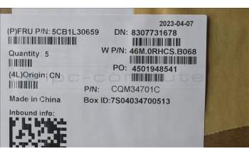 Lenovo 5CB1L30659 COVER Upper Case ASM_UKE W 82Y0 AG BL