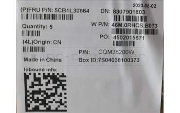 Lenovo 5CB1L30664 COVER Upper Case ASM_POR W 82Y0 AG BL