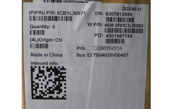 Lenovo 5CB1L30671 COVER Upper Case ASM_GER W 82Y0 AG BL