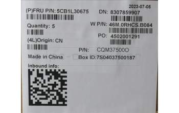 Lenovo 5CB1L30675 COVER Upper Case ASM_GRE W 82Y0 AG BL